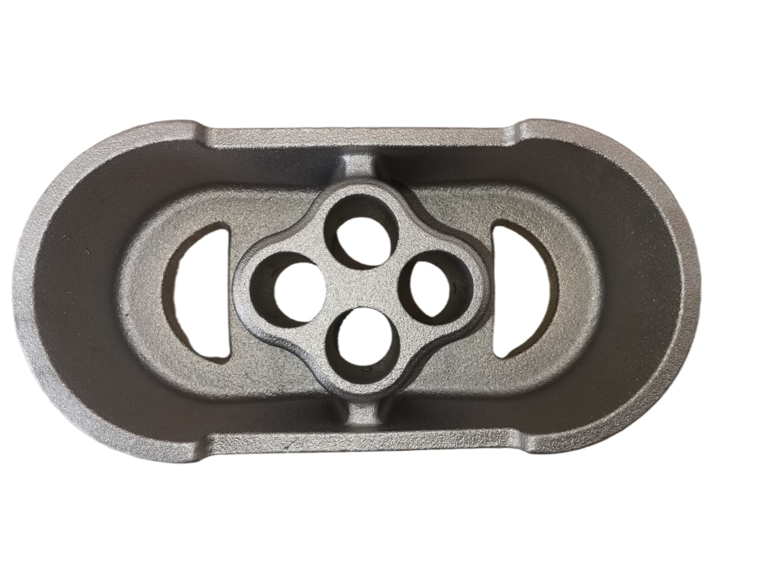 Post and fence base weight underside product view