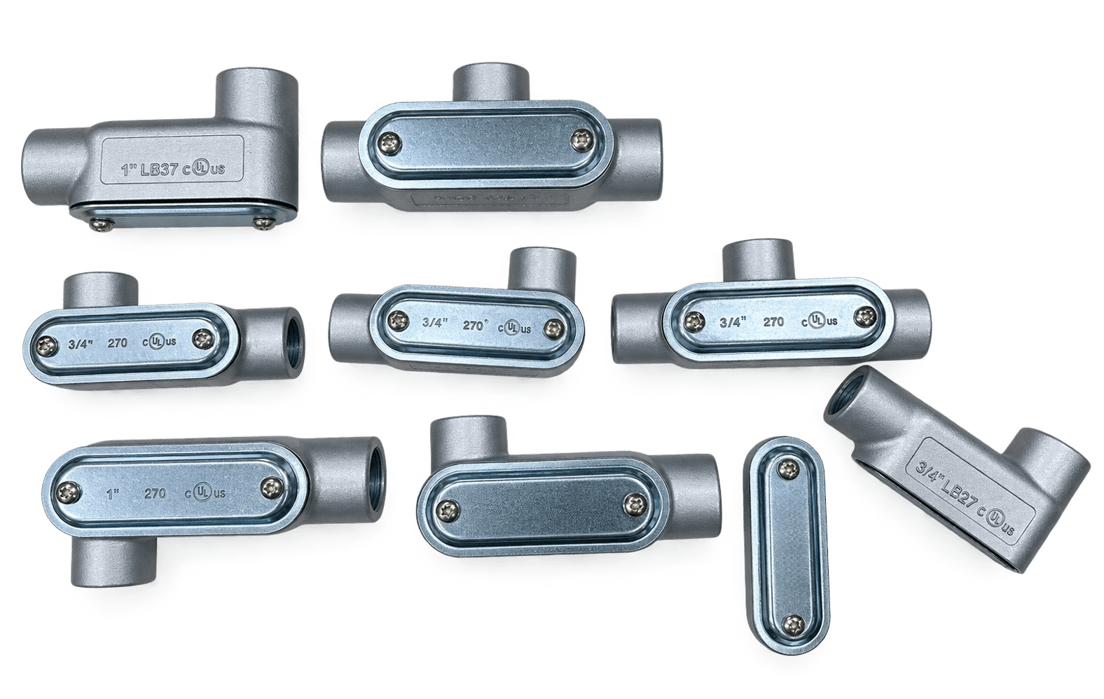 Cast Iron Junction Boxes in multiple configurations