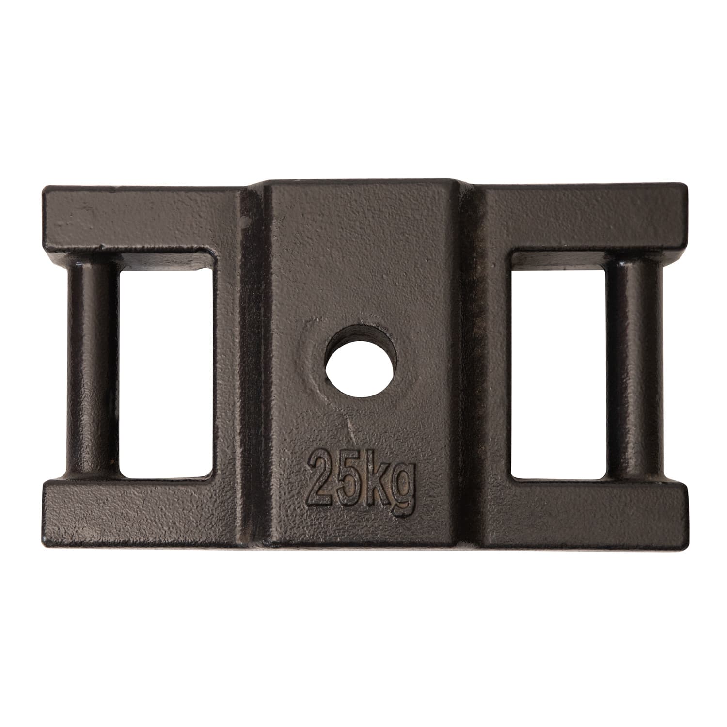 Block-style cast iron counterweight