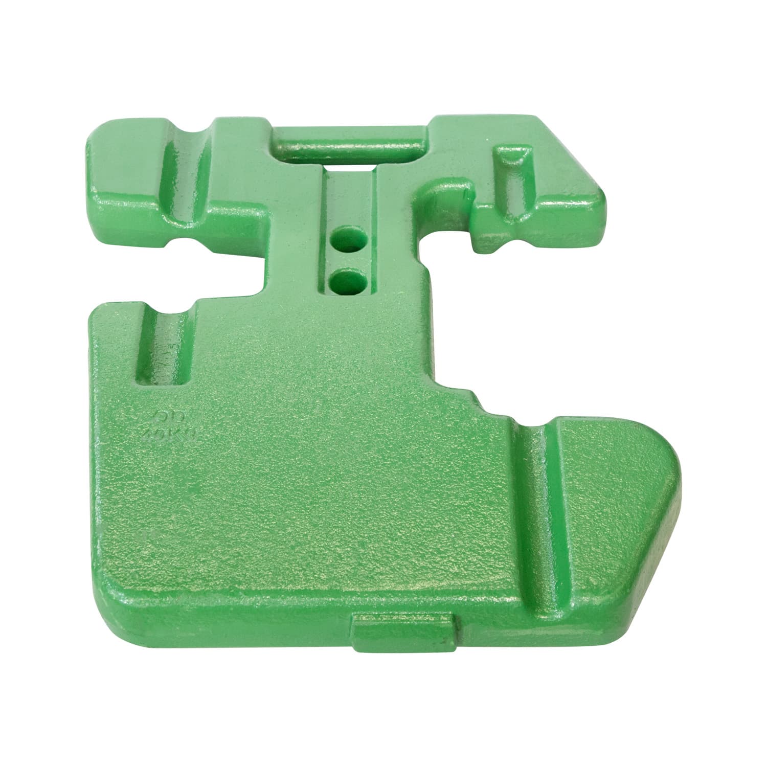 Cast iron counterweight component