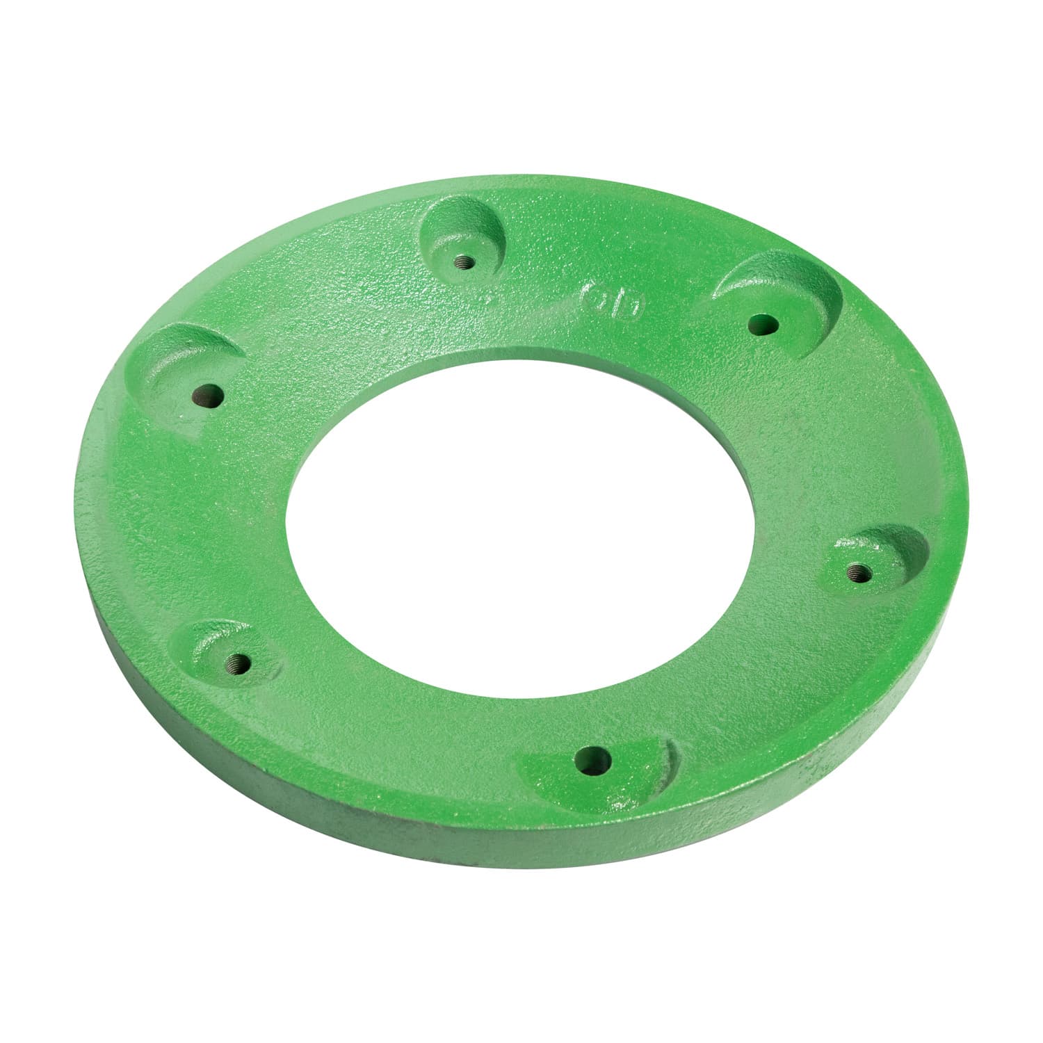 Circular cast iron counterweight